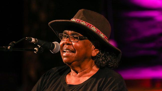 Fitzroy Crossing Blueswoman Kankawa s in a weekend of Music, Sport and Culture at the Barunga Festival. Picture Glenn Campbell