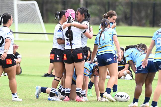 Harvey Norman U17 rugby league At Marsden SHS on the oval. Souths Logan v Norths Saturday March 22, 2025. Picture, John Gass