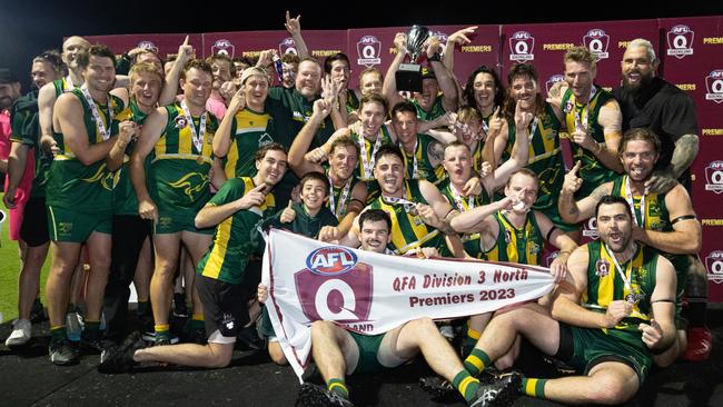 Maroochydore Roos won the QFA Div 3 North Senior grand final. Picture: Supplied