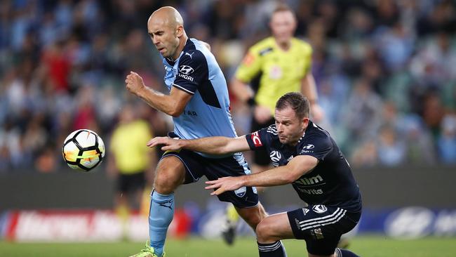 Adrian Mierzejewski made a big impact for Sydney FC during his time in Australia.