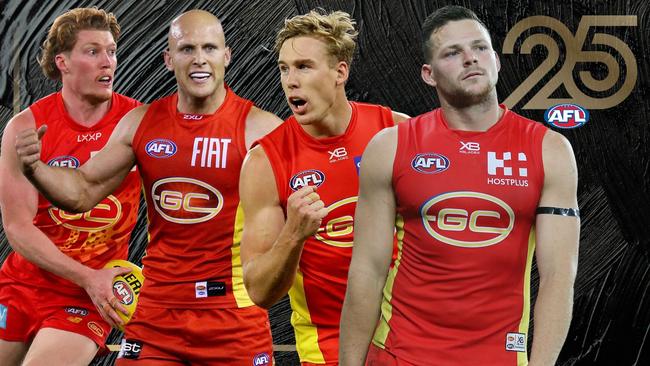 AFL 25: Gold Coast's team of the century so far