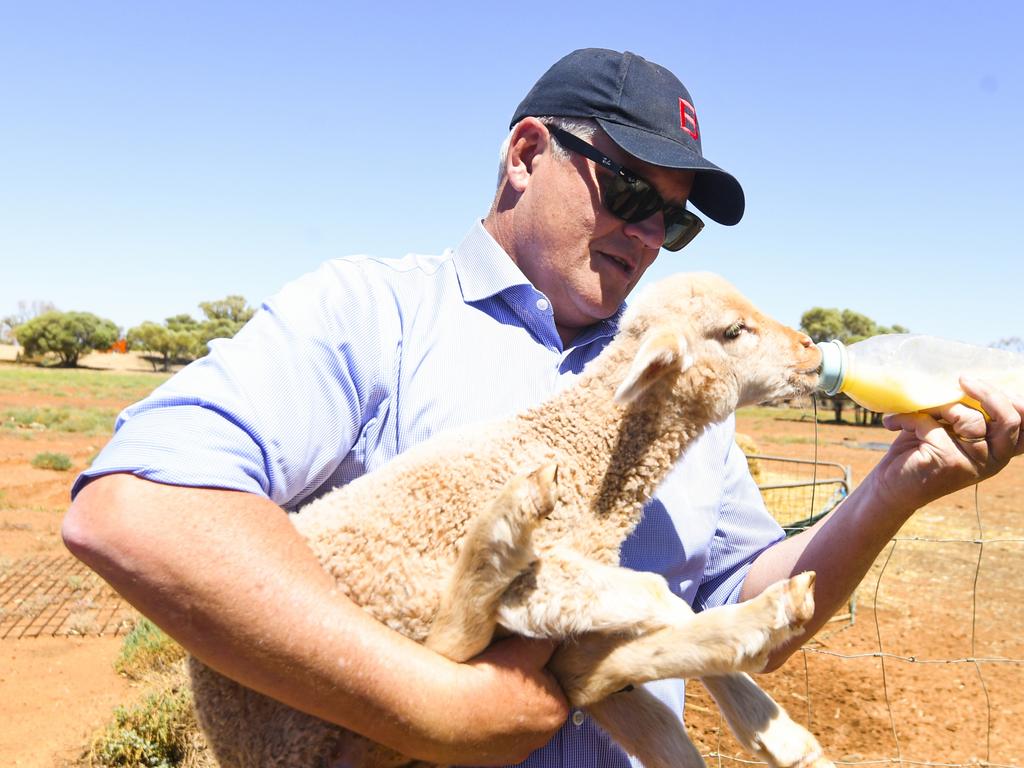Scott Morrison spent four days this week touring regional Queensland. Picture: AAP Image/Lukas Coch