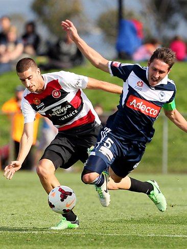 Western Sydney Wanderers v Melbourne Victory. Picture: Kim Eiszele