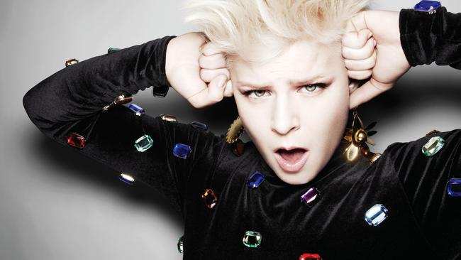 Swedish pop singer Robyn