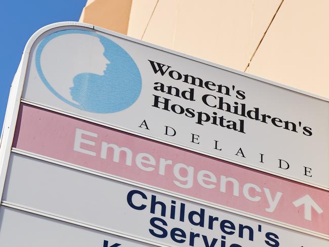 Women's and Children's Hospital in North Adelaide, Monday, Jan. 28, 2019. Picture: MATT LOXTON