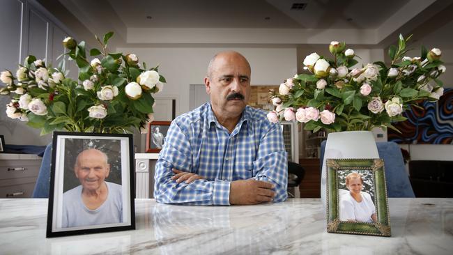 Frank Micallef, lost both his parents, Charlie, 87, and Carmen, 92, to coronavirus during the second wave. Picture: David Caird