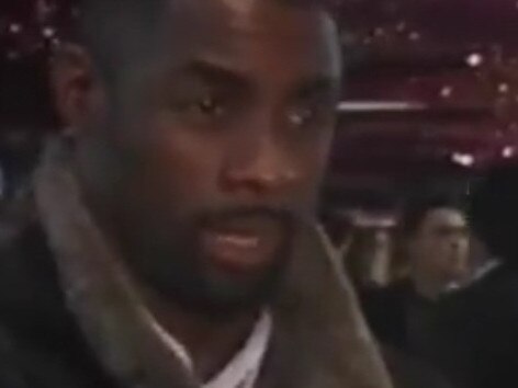 Idris Elba was spotted in an unearthed GoldenEye promo video. Picture: DoubleOKevin/Twitter