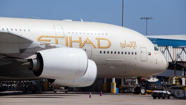 Etihad is said to have combined with Oaktree in the Virgin Australia rescue battle Picture: AAP