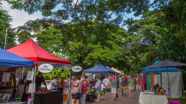 Tanks Markets on Collins St are held on the last Sunday of each month. Picture: supplied.