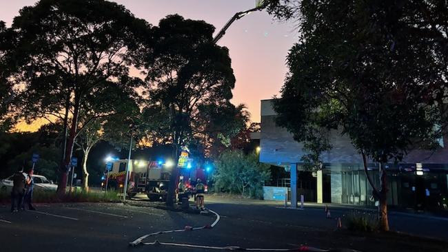 Matheson has been charged over the alleged arson attack on Lake Macquarie Council. Picture: Lake Macquarie City Council.