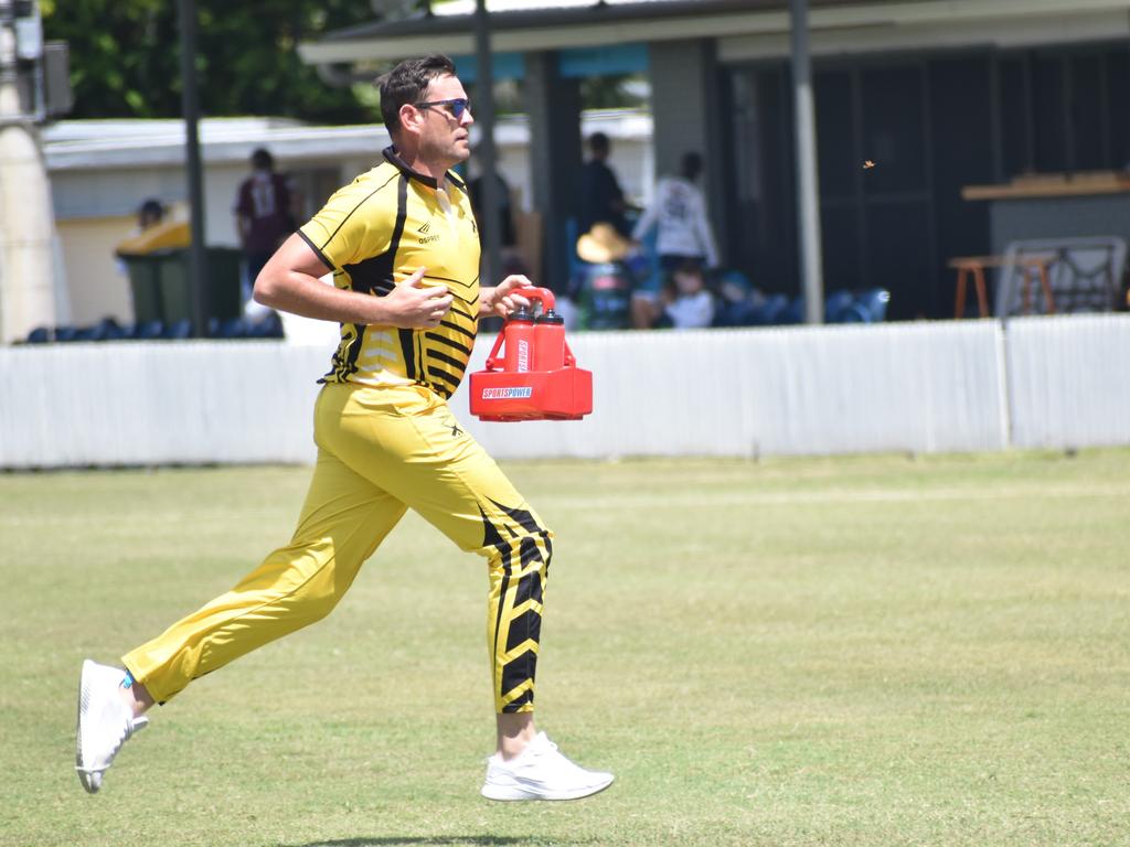 Frenchville Sports Club A-Grade Premiership semi-final, Gracemere Bulls versus The Glen, Rockhampton Cricket Grounds, March 19, 2022.