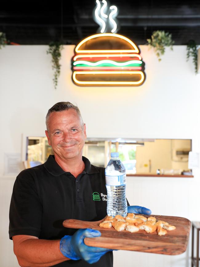 Anthony Wright from the Burger Shack in Palm Beach. Picture: Tim Marsden