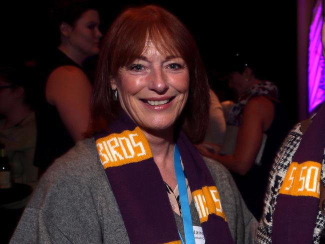 Netball Queensland president Jane Seawright.