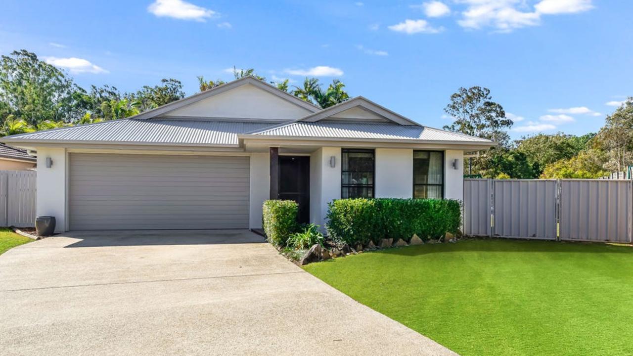 Listed for offers over $569,000, this modern Beerwah house has three bedrooms