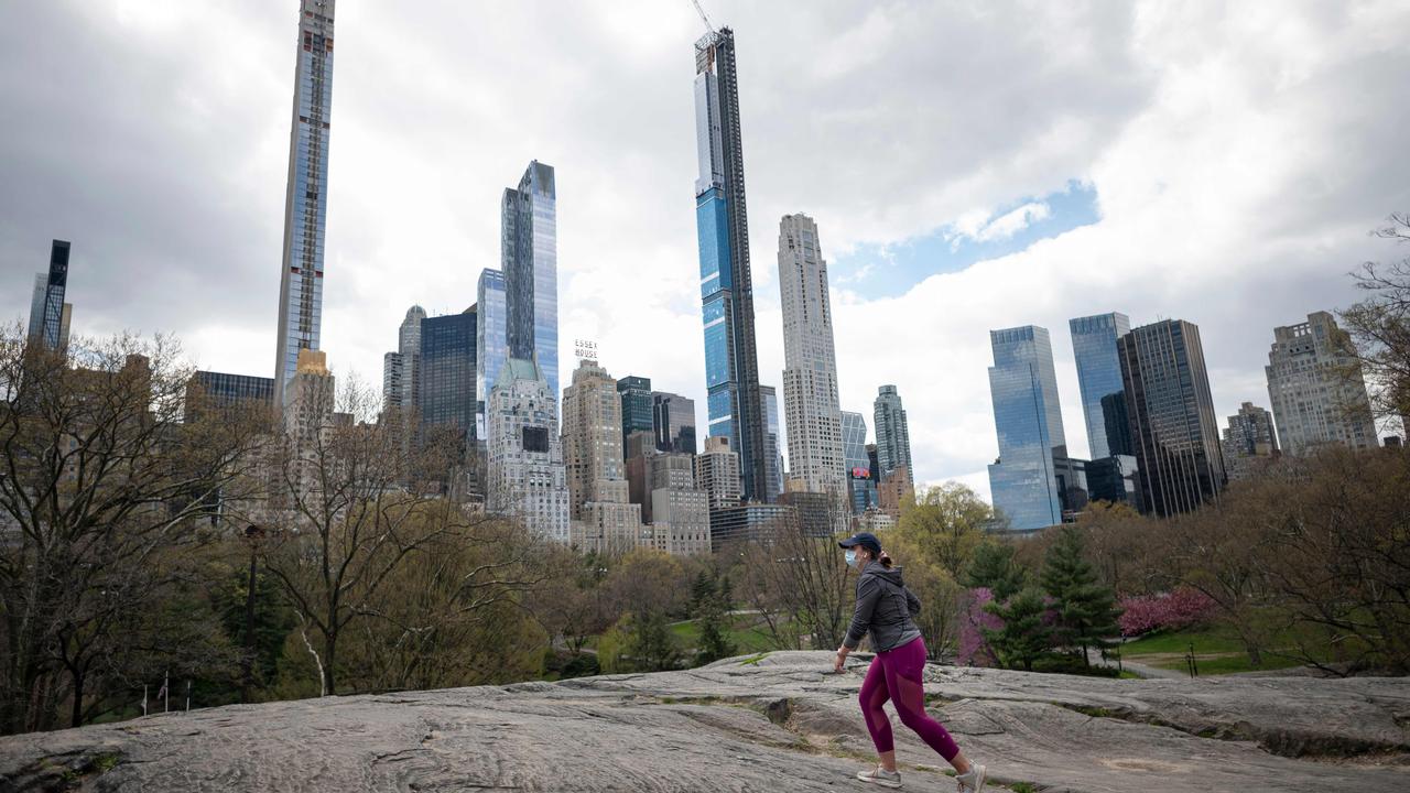 Dr Makary argued that wide spread lockdowns shouldn’t have been implemented as the virus mainly affects older Americans and those with comorbidities. Picture: Johannes Eisele/AFP.