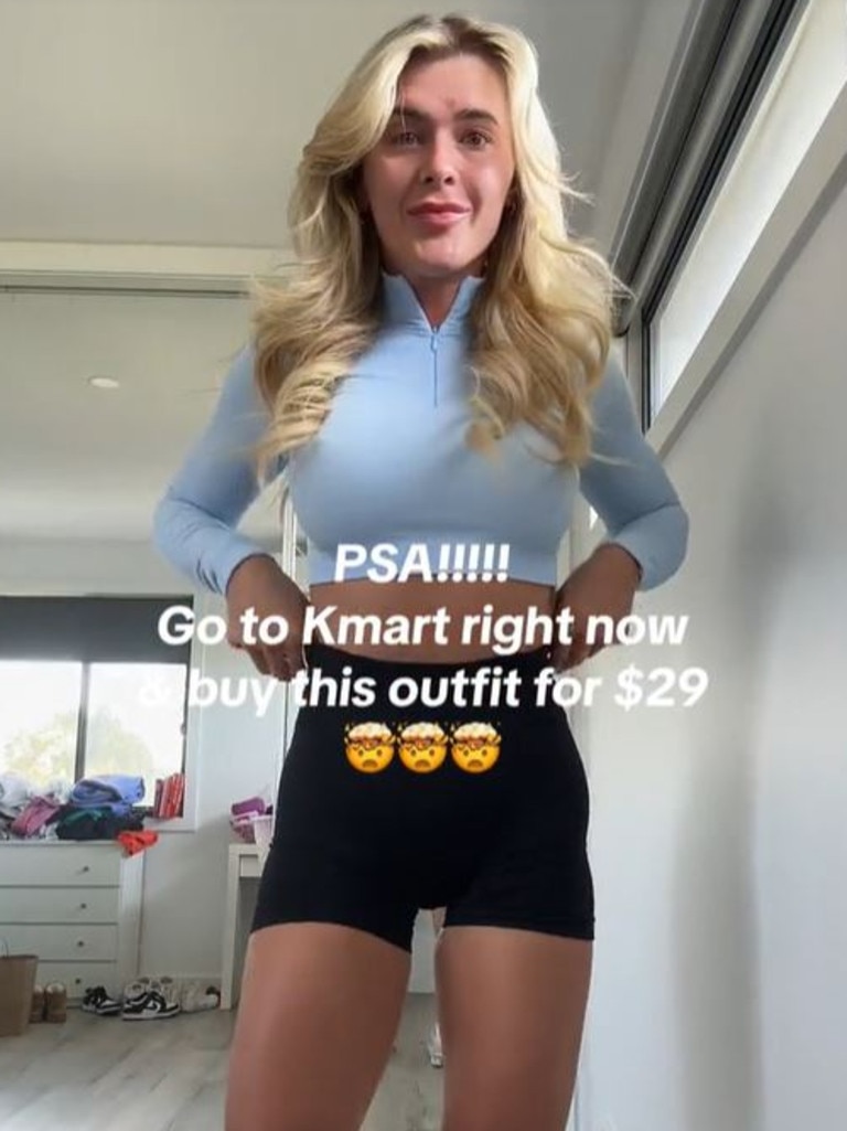 Kmart Australia photo of Slouchy Comfort Pants photo goes viral