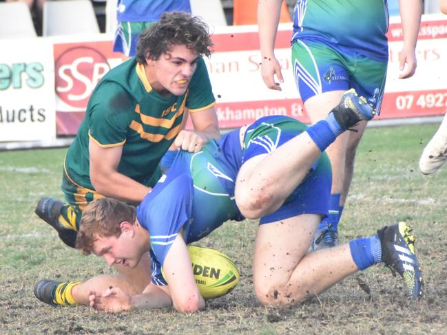 St Brendan’s College and The Cathedral College in the Open D final.