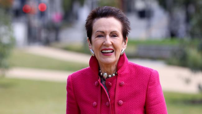 Lord Mayor Clover Moore after her historic win for a sixth term. Picture: NewsWire / Damian Shaw