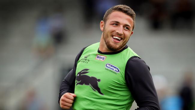 The Titans will target Sam Burgess in an attempt to unsettle the Rabbitohs’ forward pack.