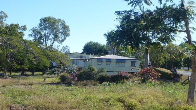 The house in previous years, before it burnt down.