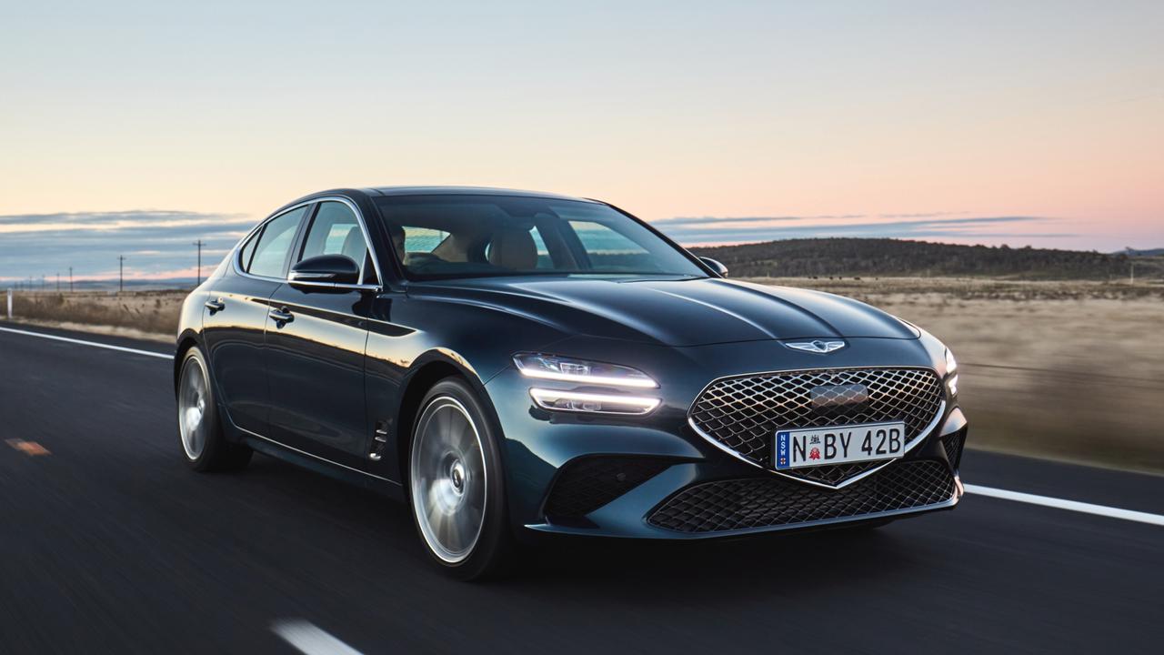 Review of 2021 Genesis G70 Lux reveals genuine luxury contender | Gold ...