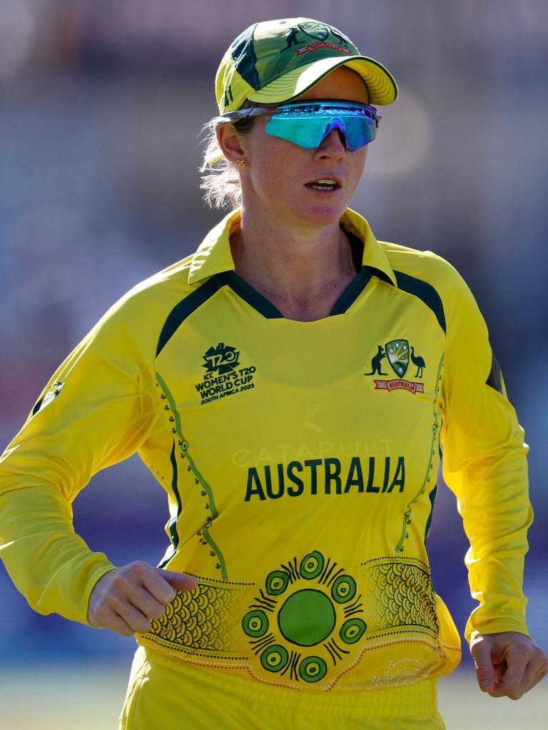 Australian skipper Meg Lanning. (Photo by Marco Longari / AFP)