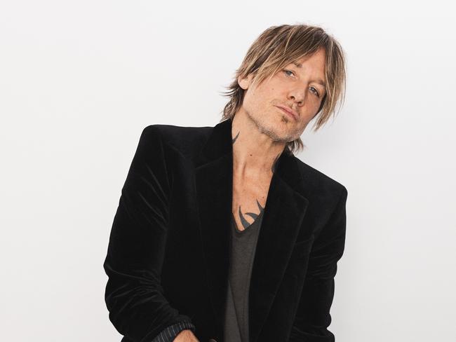 ***EXCLUSIVE FOR THE AUSTRALIAN ONLY***Australian singer, songwriter and guitarist Keith Urban, whose 11th album 'High' was released in 2024. Picture: Tim Ashton