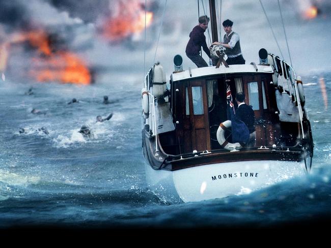 A still shot from the movie Dunkirk