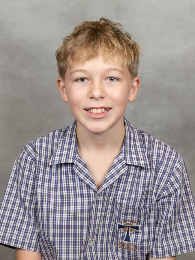 ST CLARE'S CATHOLIC SCHOOL student Max.