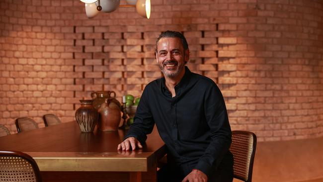 Adam Genovese, at Genovese Coffee House, in Alexandria, today. The famous Melbourne coffee brand Genovese have opened an outpost in Sydney. Picture: Justin Lloyd.