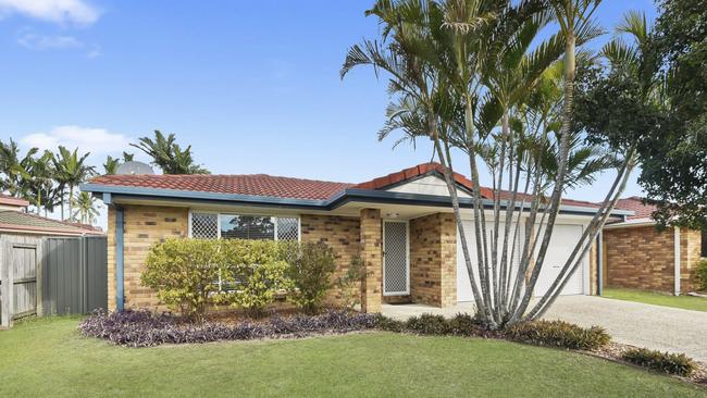 This three-bedroom, two-bathroom home at 6 Canterbury Street, Bracken Ridge is listed for rent for $600 a week. Brisbane's median rental price in March 2024.