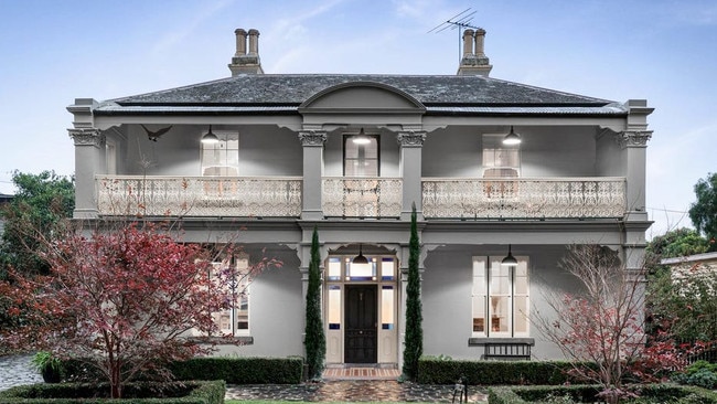 A picture-perfect facade, this Williamstown Victorian is a classic example of the era. Picture: Supplied