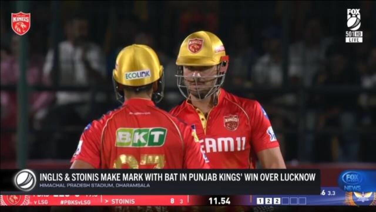 Inglis & Stoinis make mark with bat
