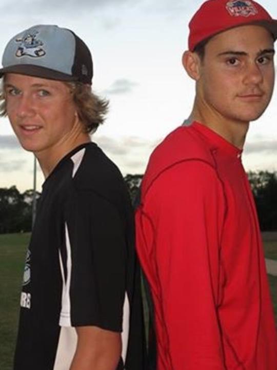 Rouse Hill Wildcats baseball players. Picture: Jeff Catt