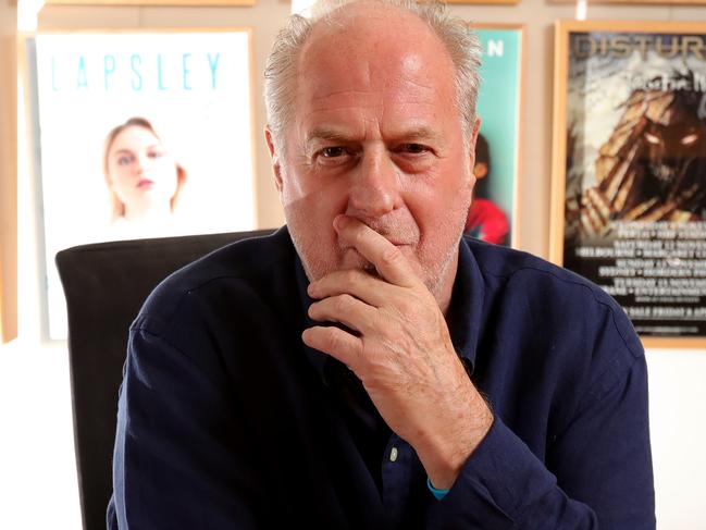 14/01/2019: Music promoter Michael Gudinski in his Melbourne office. Stuart McEvoy/The Australian.