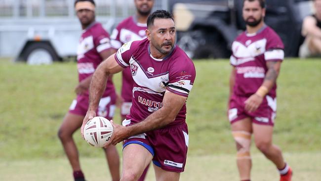 Yarrabah Seahawks player Steven Singleton. Picture: Stewart McLean