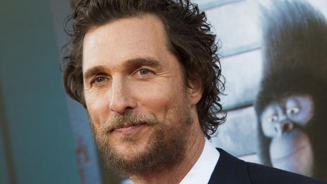 Actor Matthew McConaughey talks sex, drugs and arrests in a revealing new interview. Picture: AFP/Valerie Macon