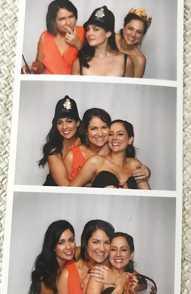 Mel McLaughlin with her sister Leanne and Tara. Picture: Supplied to Stellar