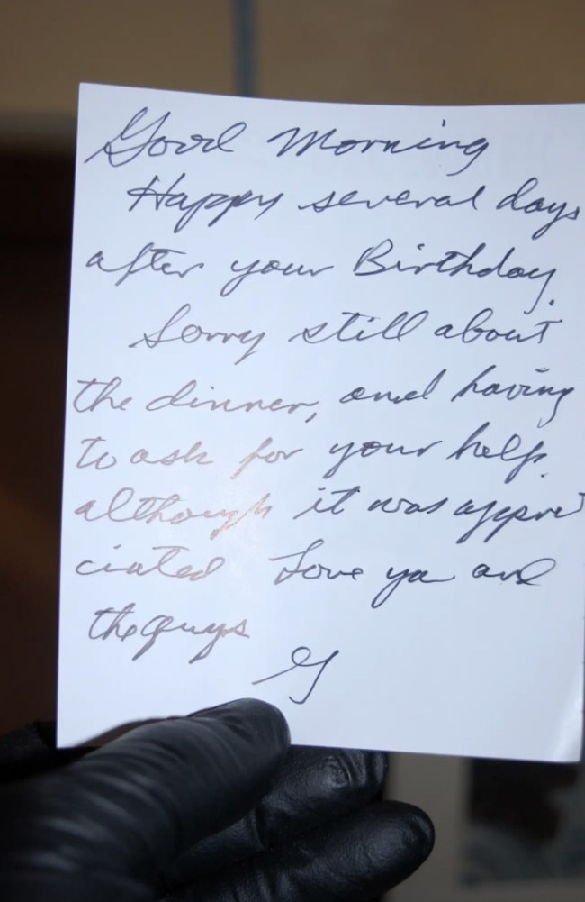 Heartbreaking notes were found scattered around Gene Hackman's house.
