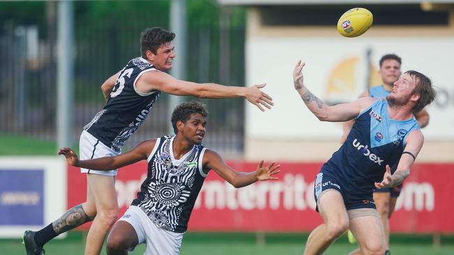 Buffaloes’ Brodie Foster has been in-form for the firing Darwin side. Picture GLENN CAMPBELL