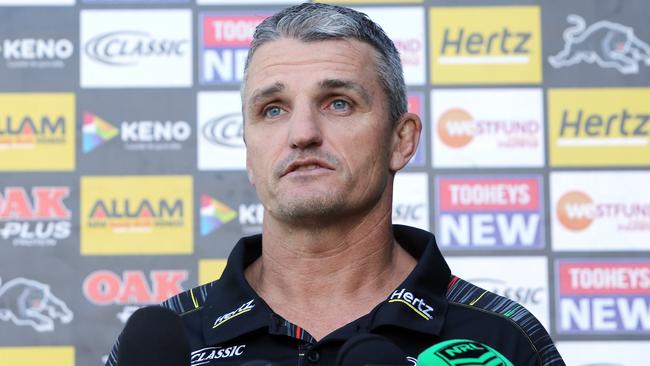 The Panthers have backed under-pressure coach Ivan Cleary. Picture: Richard Dobson