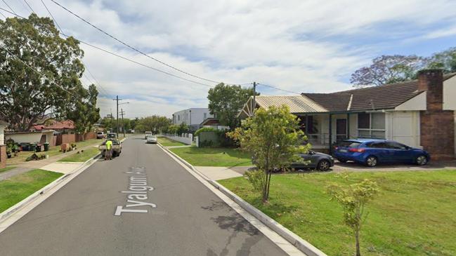 Tyalgum Ave, in Panania. Picture: Google Maps