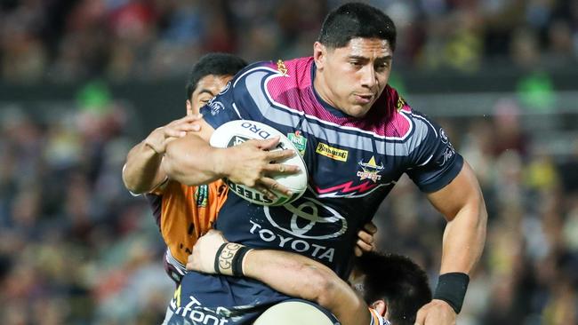 Cowboys star Jason Taumalolo returns from his one-game ban. Picture: AAP