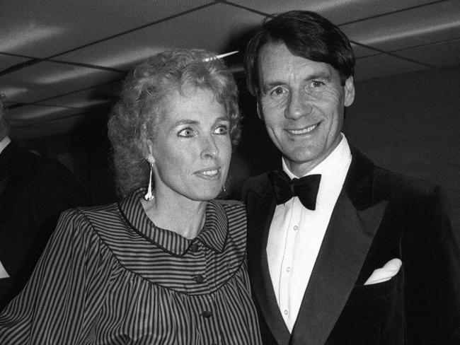 Michael Palin and Helen in 1986.