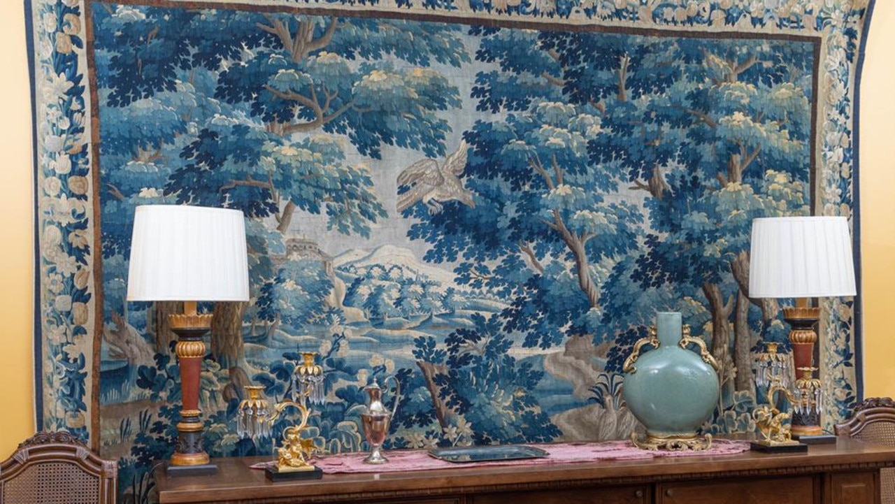 A Flemish 17th century tapestry is going for $15-$25. Picture: Lawsons Auctioneers