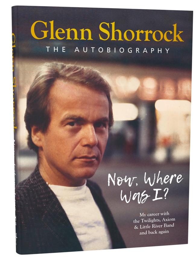 Glenn Shorrock new autobiography.