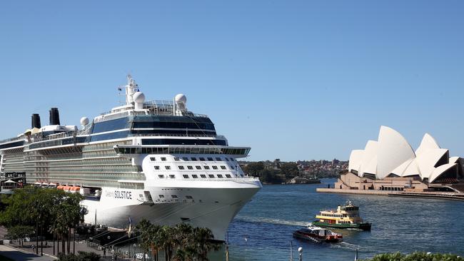 The cruise ship industry has revealed tough new health measures to be implemented to get passengers back on board. Picture: Toby Zerna