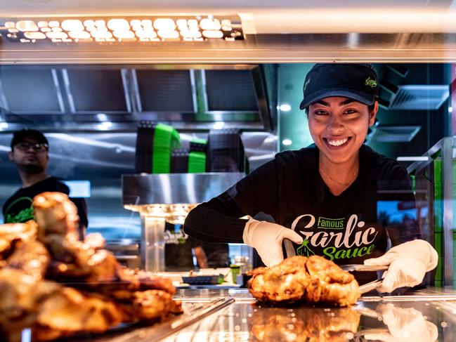 El Jannah tops our list for best chicken shop in Melbourne. Picture: NCA NewsWire/Monique Harmer