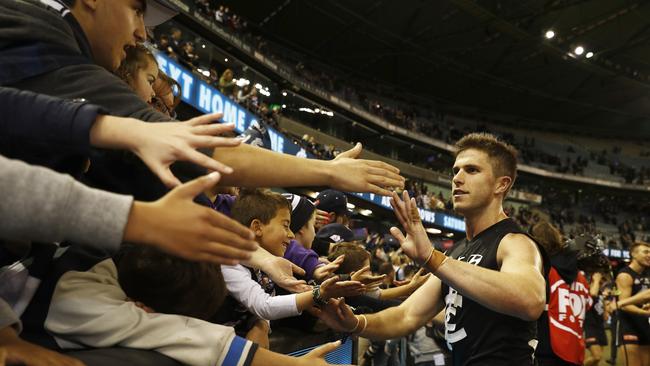 Blues fans have stuck by their team. Pic: AAP