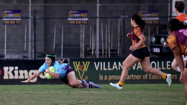 Try time for Keebra Park SHS against St James - Photo Steve Pohlner